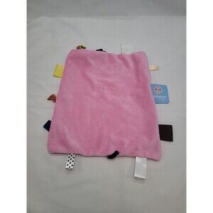 Snooze Baby Security Blanket Pink  And Pink and White Checkered Blanket Lovey